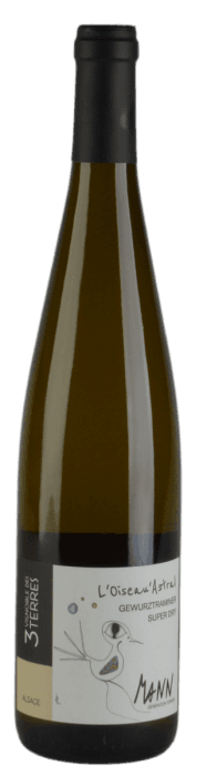2018 Domaine Mann Vignoble Des 3 Terres Alsace Gewürztraminer L'Oiseau' Astral Super Dry